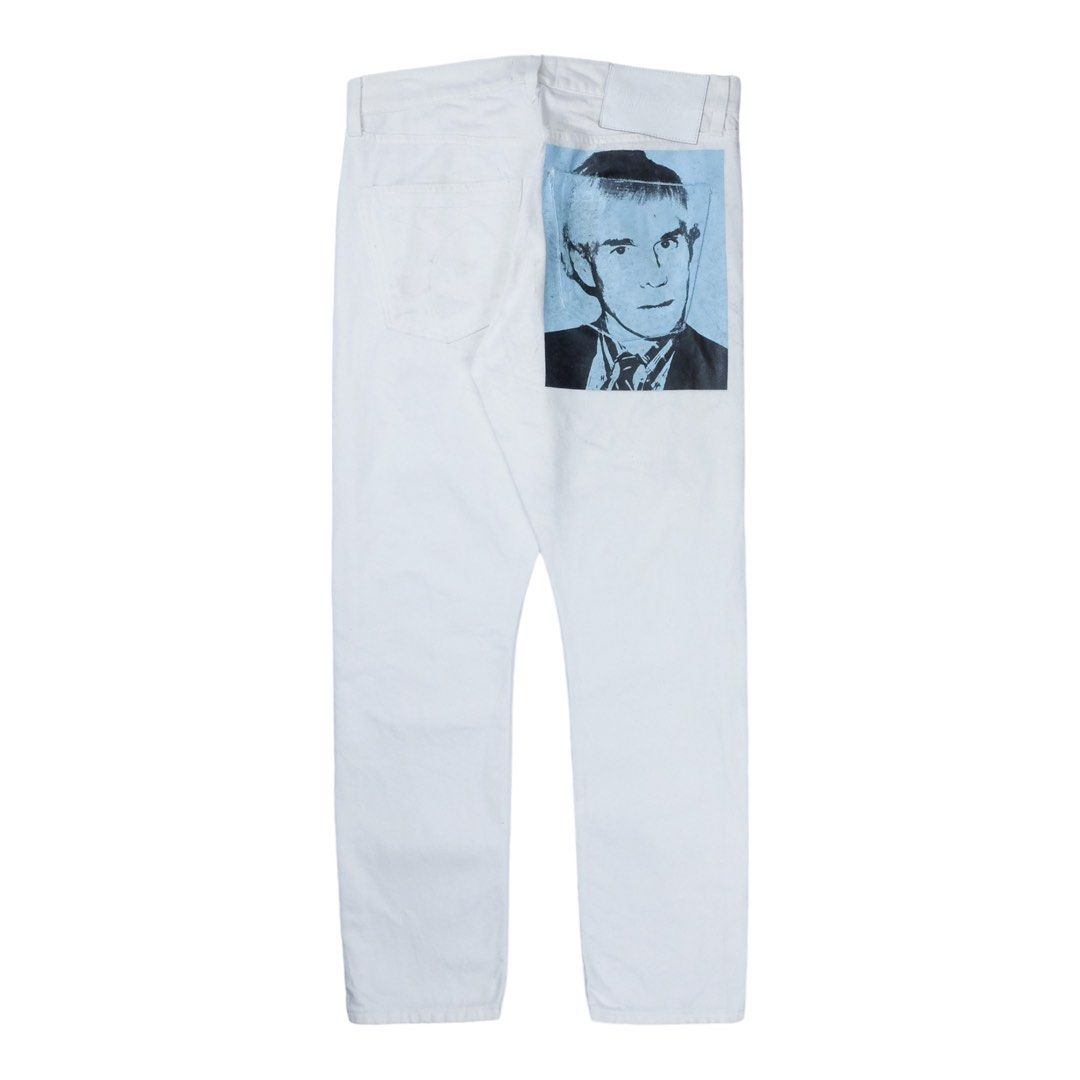 Raf Simons CK Andy Warhol Jeans Men s Fashion Bottoms Jeans on
