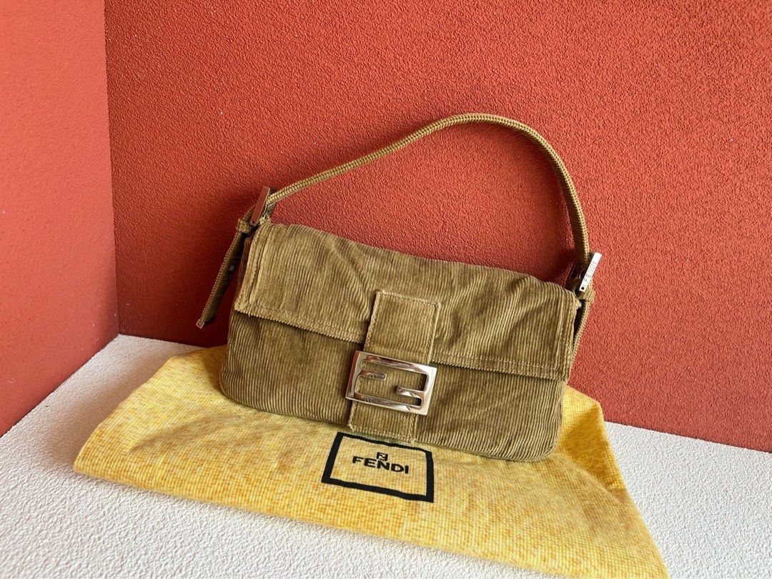 Fendi sales corduroy bag