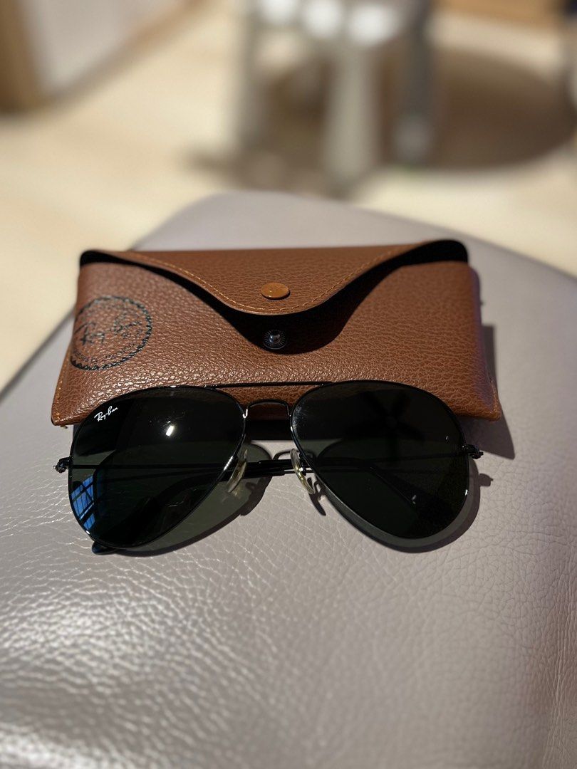Rayban RB 3025 Aviator Large Metal Black