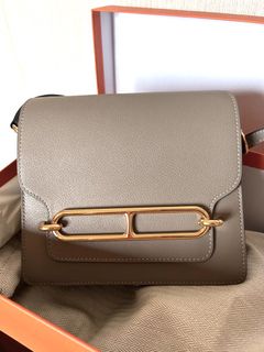 Replica Hermes Evelyne III TPM Bag In Vert Amande Clemence Leather