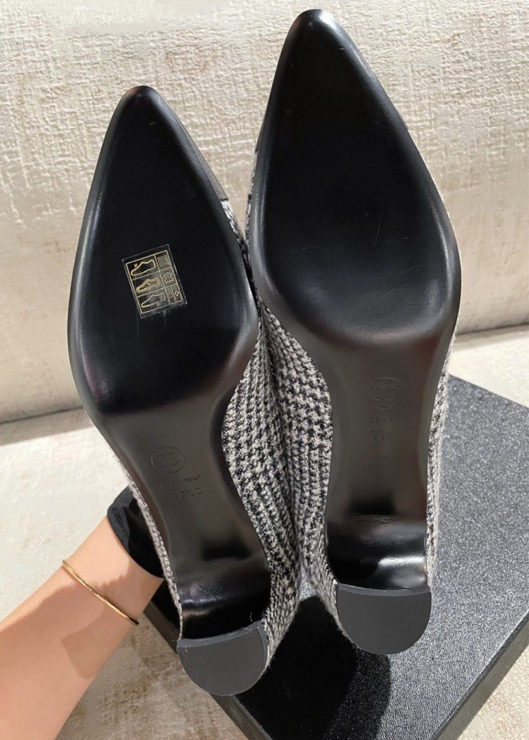Chanel heels sale discount