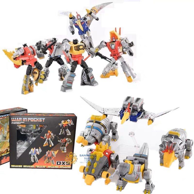 [Sale] Transformers DX9 Toys War in Pocket Dinobots Set of 5 (2023