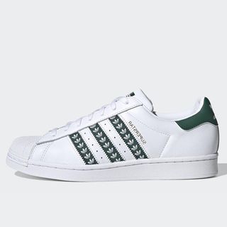 Sepatu Adidas Superstar Green White Original BNIB FZ1968 Hijau Putih Casual Classic