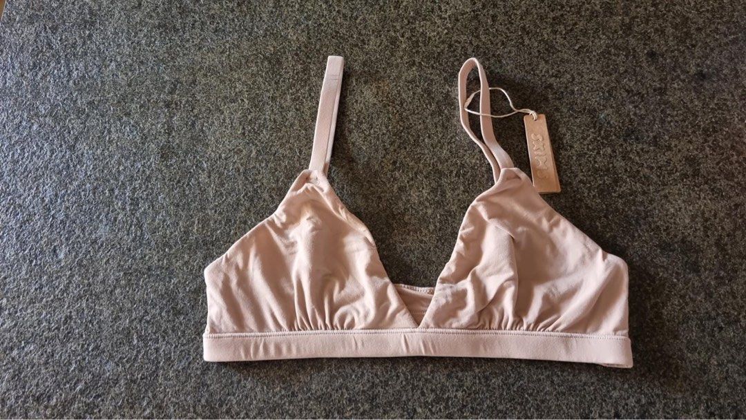 Fits Everybody Triangle Bralette - Clay