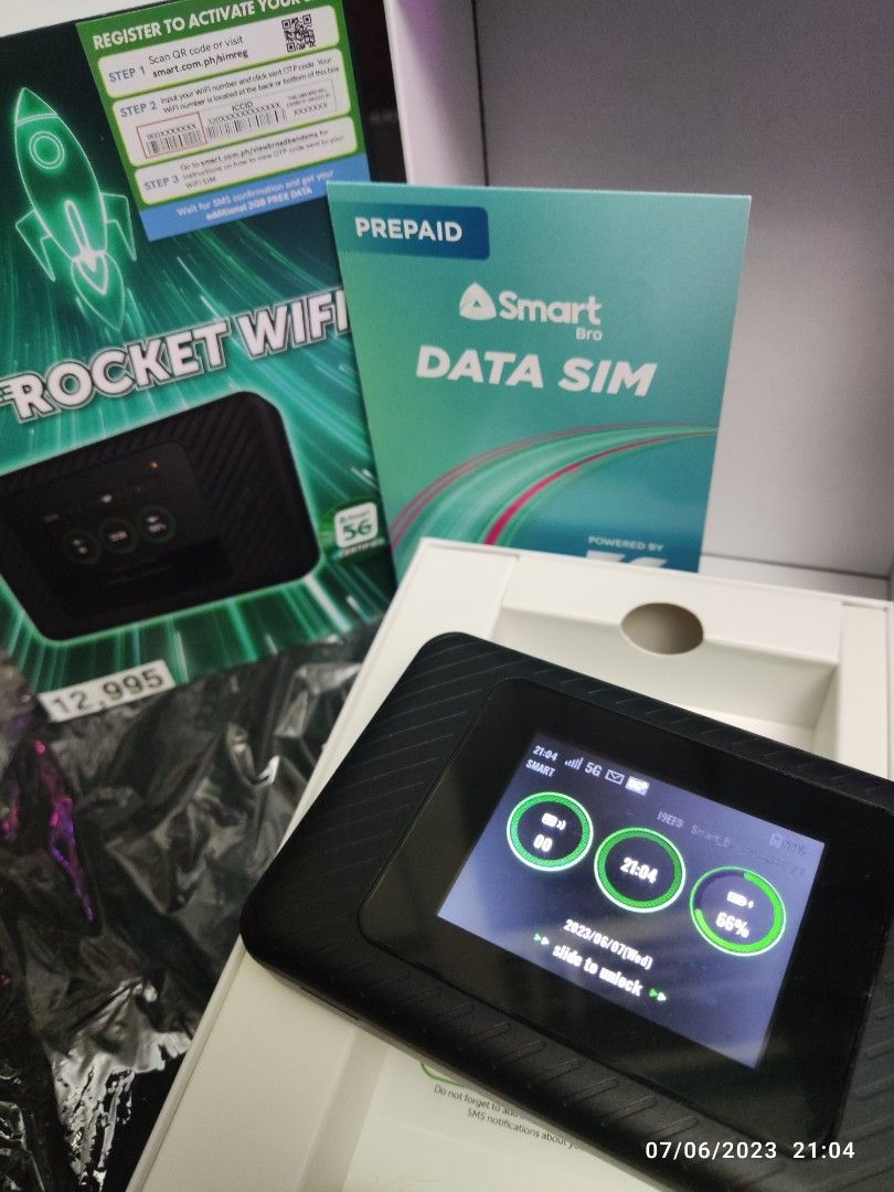 Smart 5G Pocket Wifi Greenpacket M5G, Mobile Phones & Gadgets, Other