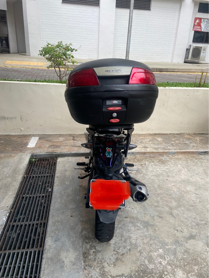 Sniper rack n box, Motorcycles, Motorcycle Accessories on Carousell