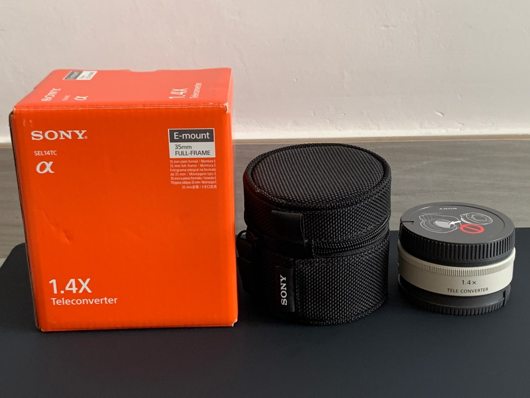Sony 1.4x 增距鏡SEL14TC 行貨有盒, 攝影器材, 鏡頭及裝備- Carousell