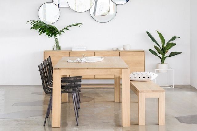 Soul & Tables Slice Dining Table | Ethnicraft | Teak, Furniture & Home ...