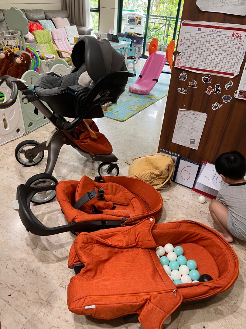 Stokke xplory orange sales