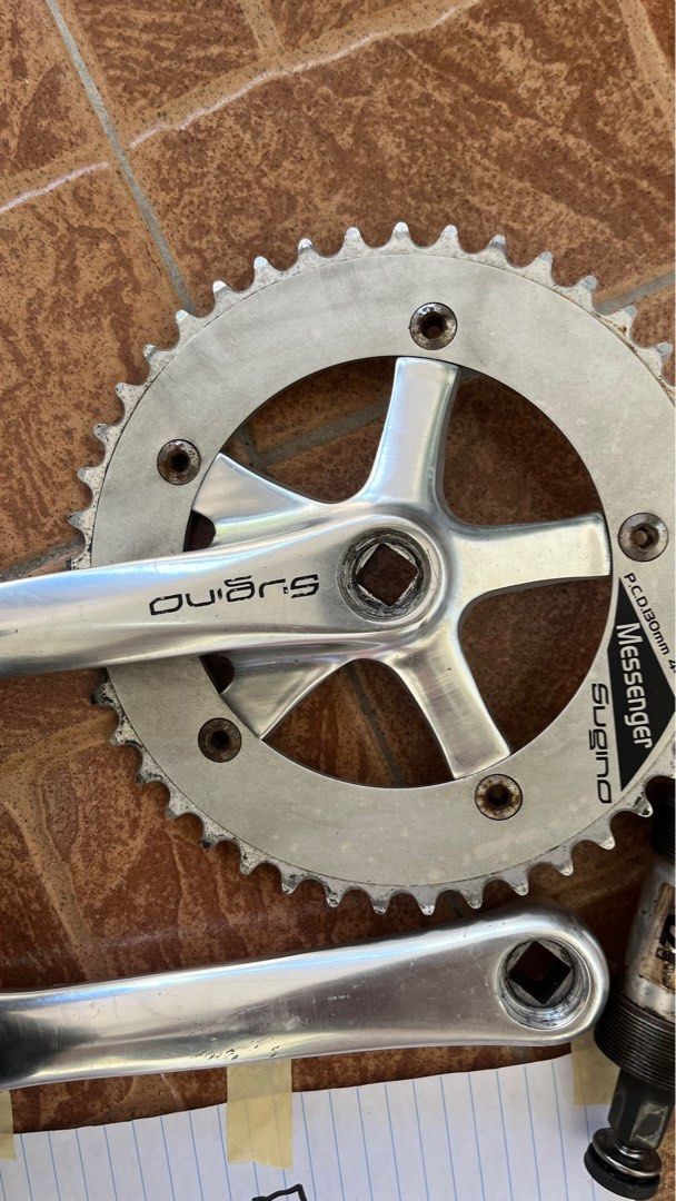 Sugino Messenger crankset PCD 130mm 44T