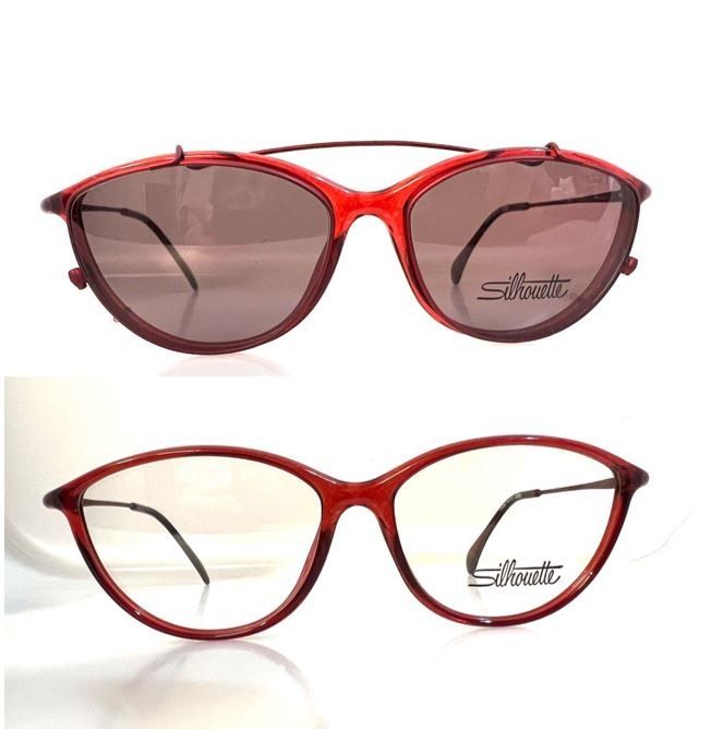 Sunglasses Glasses. Silhouette Brand. 53 14 w Clip On Sunglass