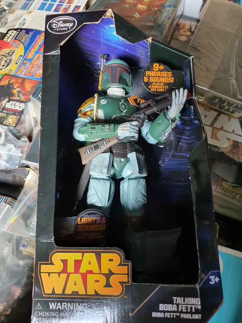 Talking boba deals fett figure