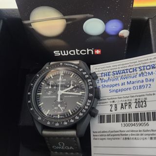 Swatch Omega Moon watch