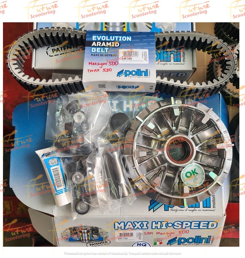 SYM Maxsym 500 Polini Performance Parts (Instock), Motorcycles ...