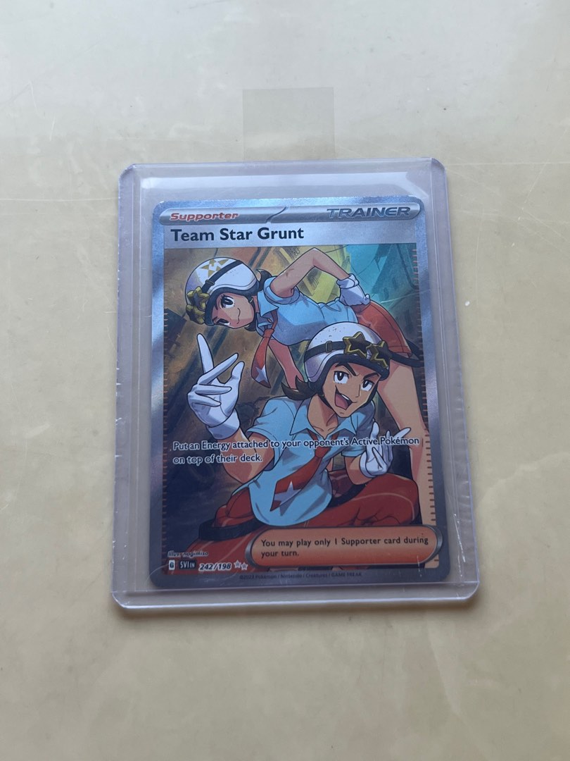 team star grunt pokemon card value Nessa (136/159)