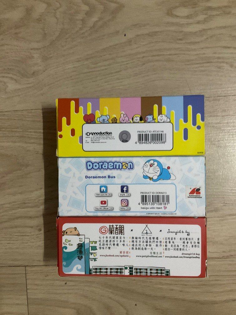 Tiny巴士 （分類：汽車模型）位於 Hong Kong。 由 sororities 提交（商品編號 1236187021，圖片 3）。簡介： BT21 Doraemon 蘭香閣 $80/1。
