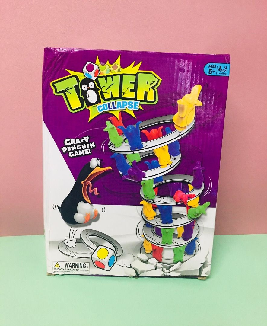 Tower Collapse Crazy Penguin Game on Carousell
