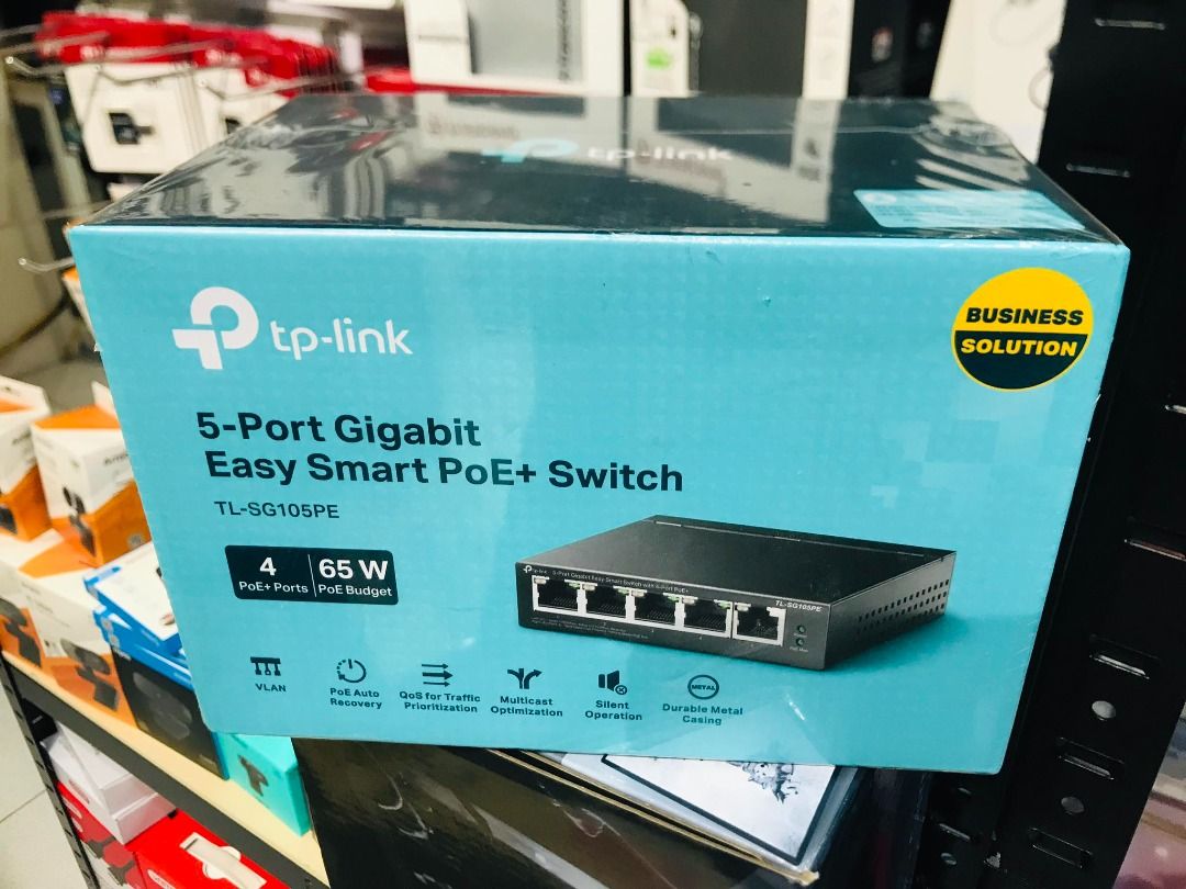 TP-Link Interruttore PoE TL-SG105PE 5 Porte - Acquista Su - Foto 12
