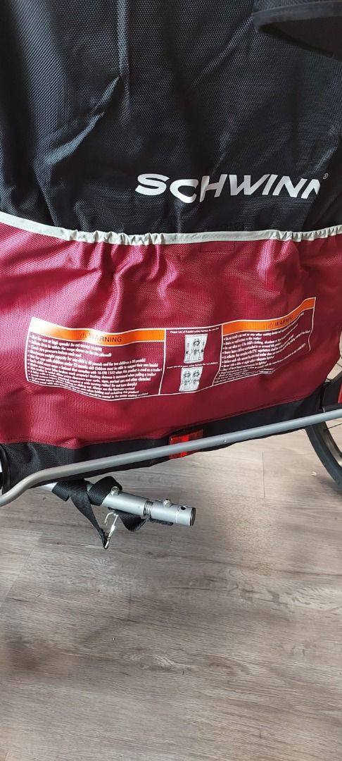 Schwinn joyrider double bicycle trailer red store