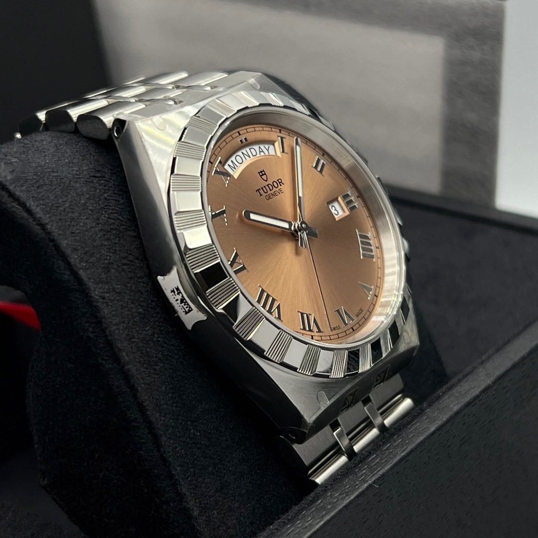 Tudor Royal Salmon Dial 41mm 28600 2023 Luxury Watches on Carousell