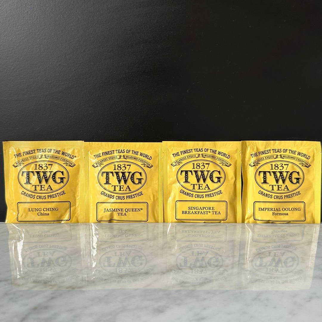 twg tea banyak rasa kemasan kuning tanpa kotak, Makanan & Minuman