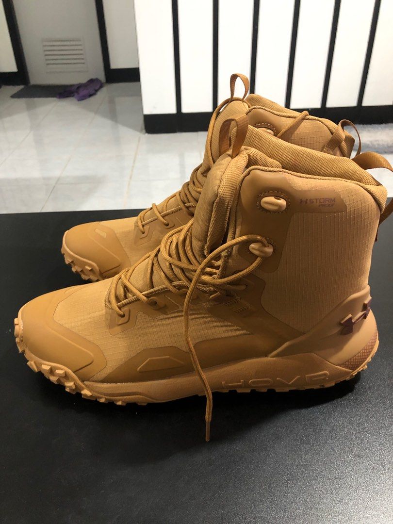 Tan under armour shoes deals