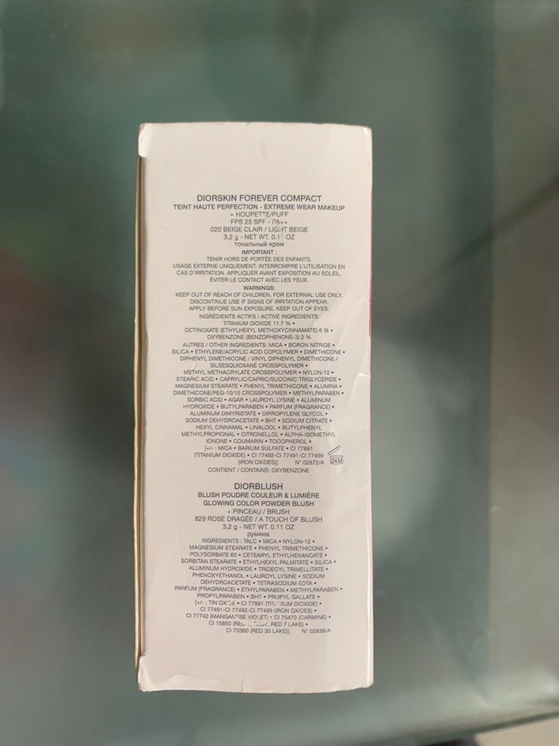 Used Dior makeup set w box and w damage outside (Category: Makeup) located in Manila. Submitted by fancystylemanila (Listing ID 1236126910, Image 3). Description: .