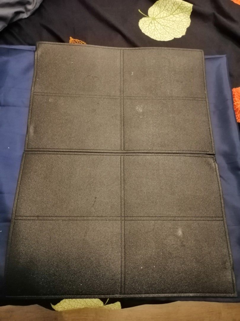 USED PVC Hard Table Placemat (2 pieces) on Carousell