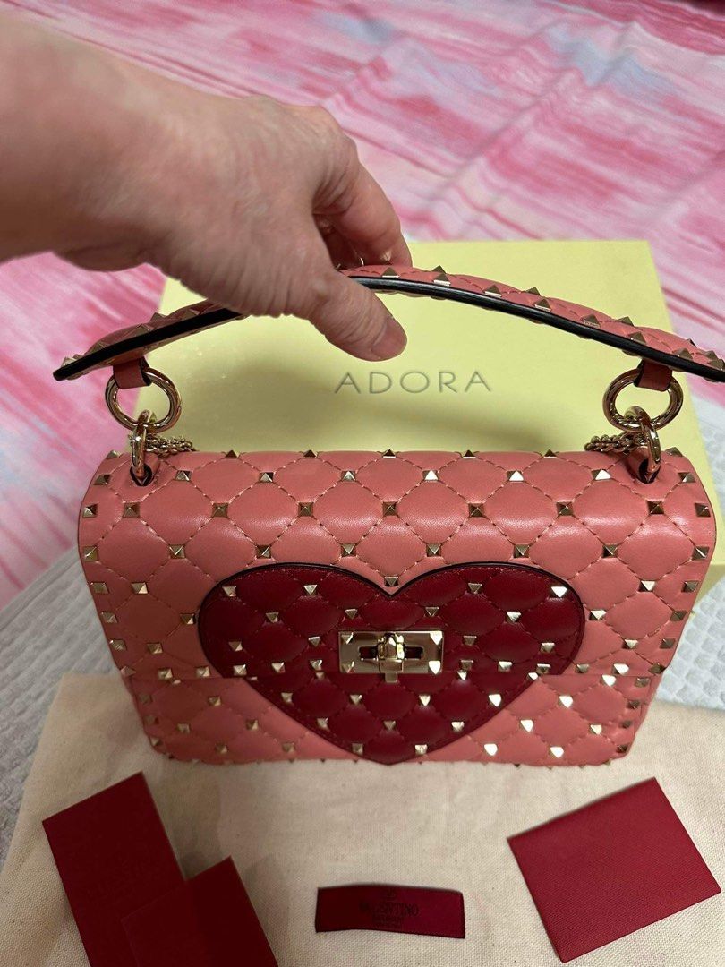 Valentino rockstud hotsell heart bag