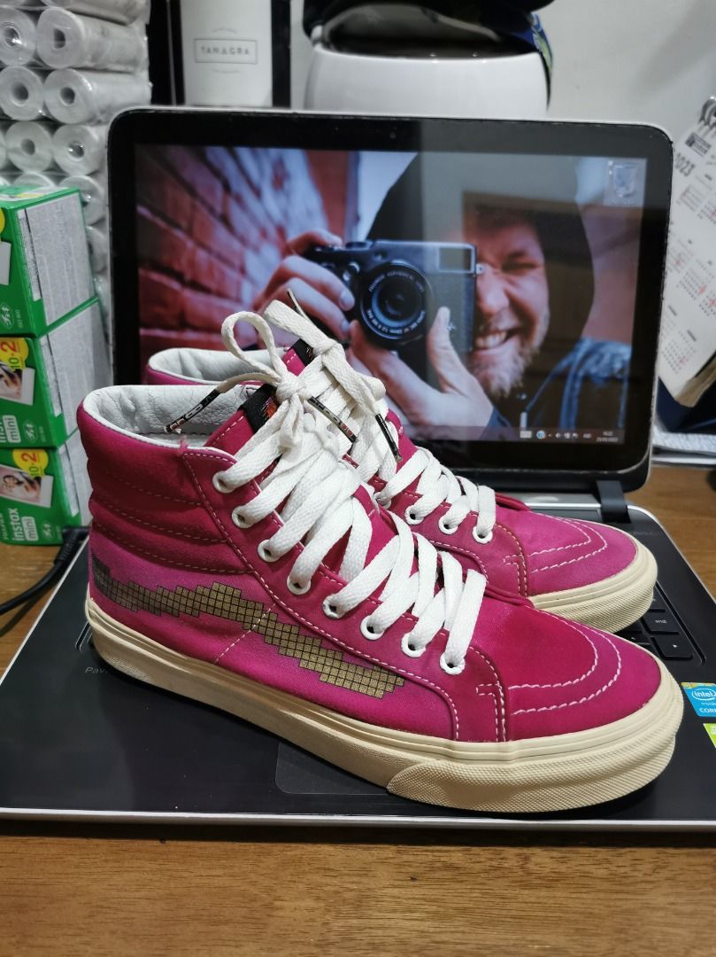 Vans nintendo sk8 hi slim hot sale