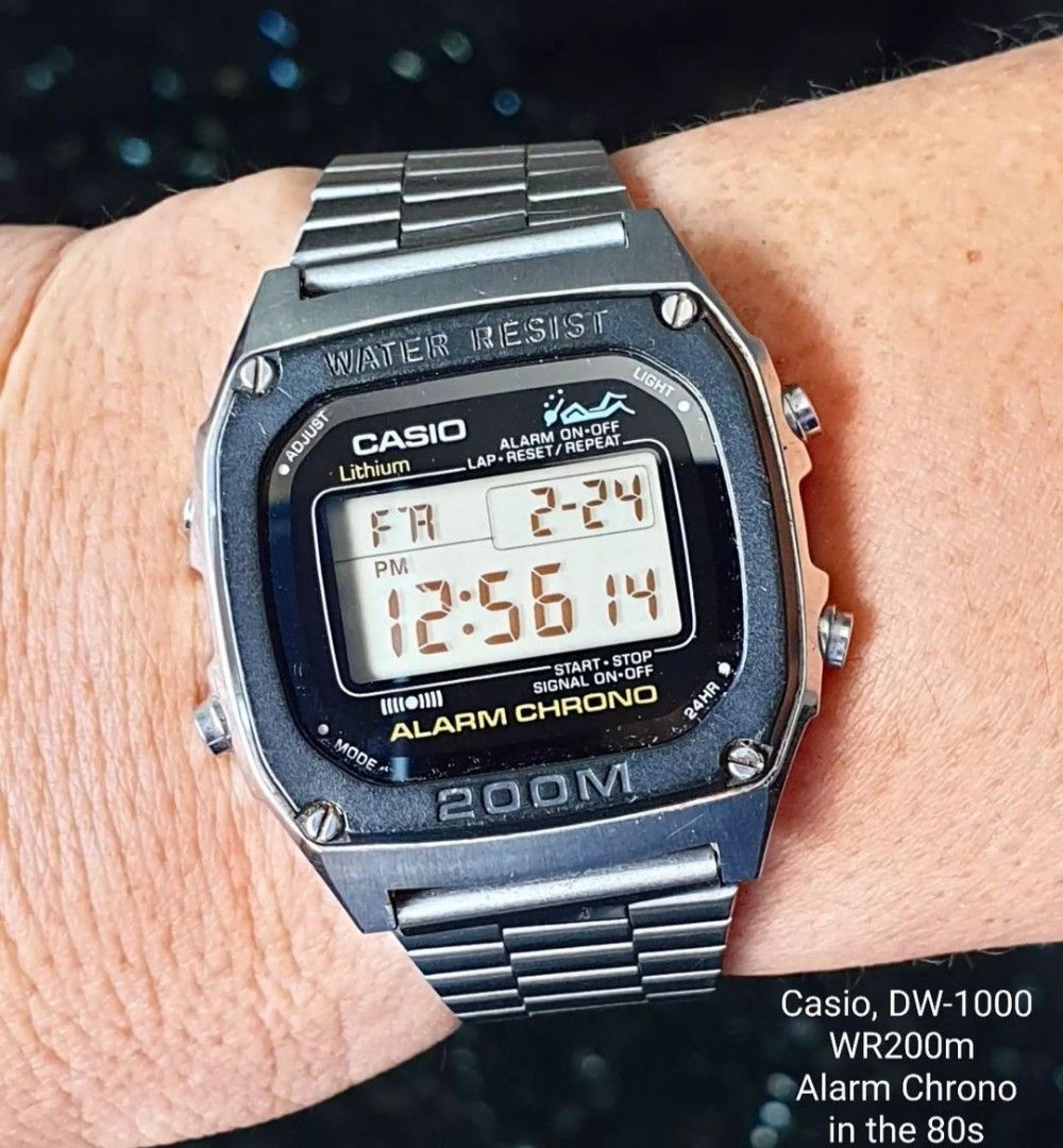 Casio digital vintage best sale