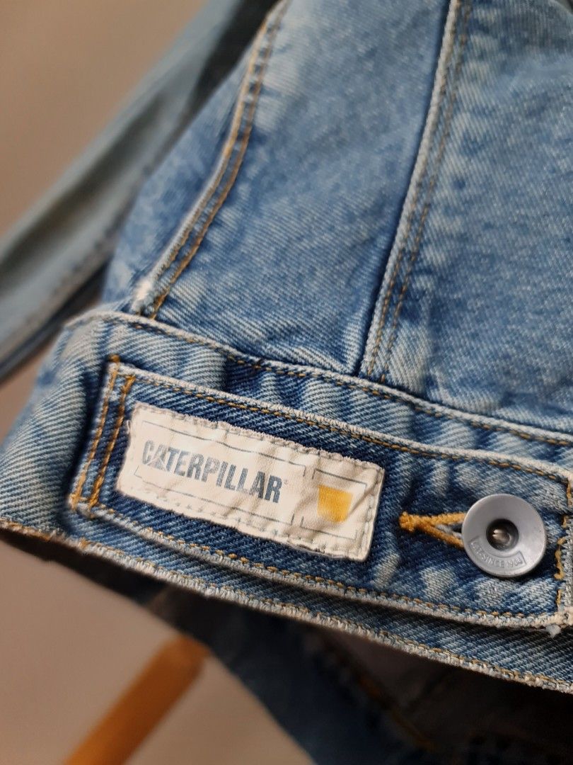 Caterpillar denim jacket top