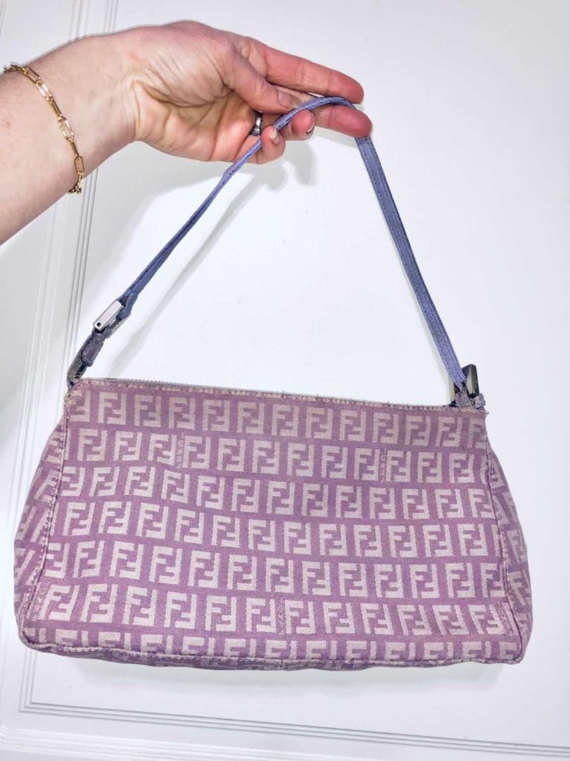 Purple shop fendi bag
