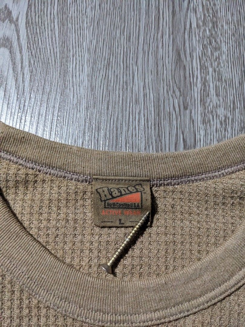 Hanes waffle thermal sales
