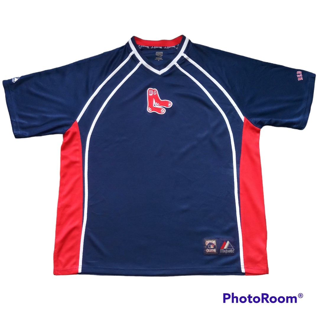 MLB Red Sox Jersey (Tags: Vtg, Vintage, Baseball, Majestic, Hiphop
