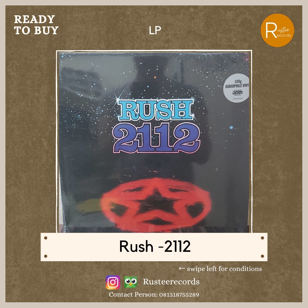 RUSH - 2112 (180GRS)