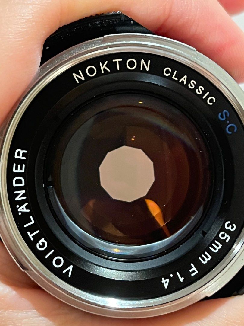 Voigtlander Nokton Classic 35 F1.4 VM Mount, 攝影器材, 鏡頭及裝備