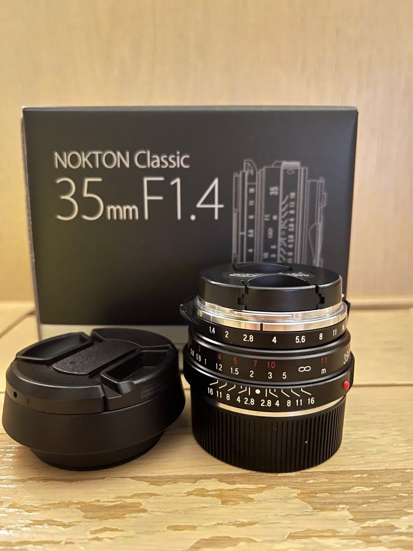 Voigtlander Nokton Classic 35 F1.4 VM Mount, 攝影器材, 鏡頭及裝備