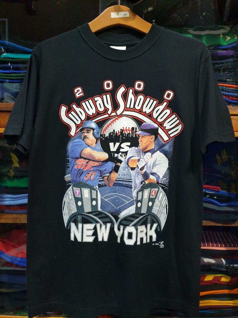 Vtg 2000 Subway Showdown MLB New York Mets VS Yankees Tshirt