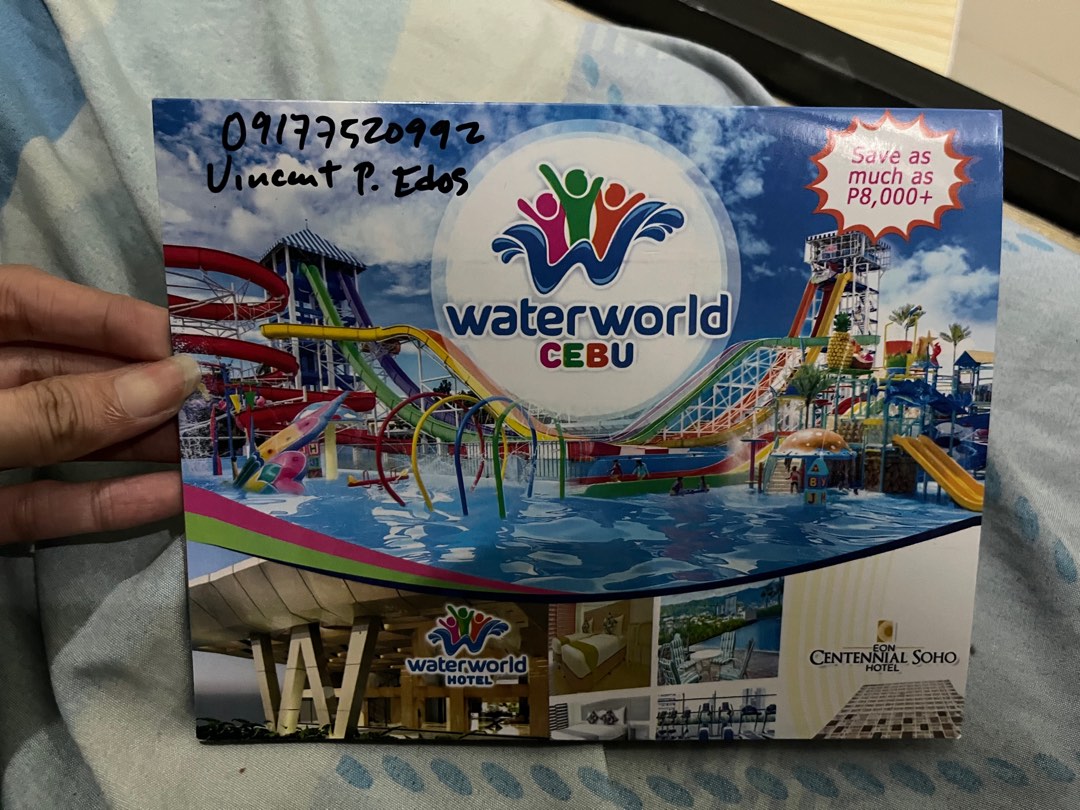 WATER WORLD CEBU VOUCHER on Carousell