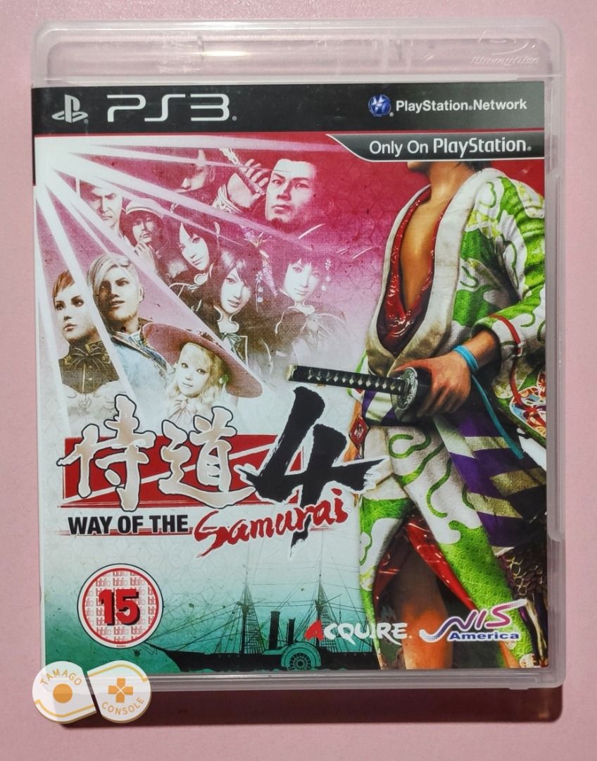 Way of the Samurai 4 PS3 Game ENGLISH Language CIB