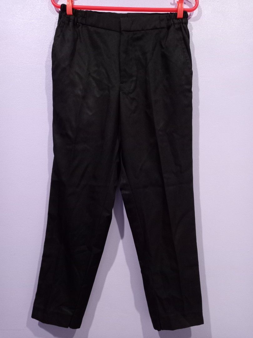 Women's black slacks on Carousell