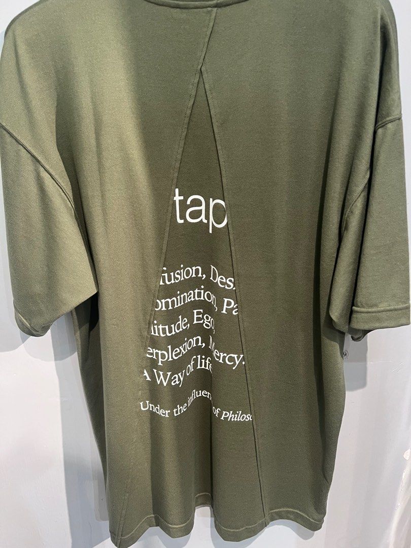 Wtaps ingredients tee olive, 女裝, 上衣, T-shirt - Carousell