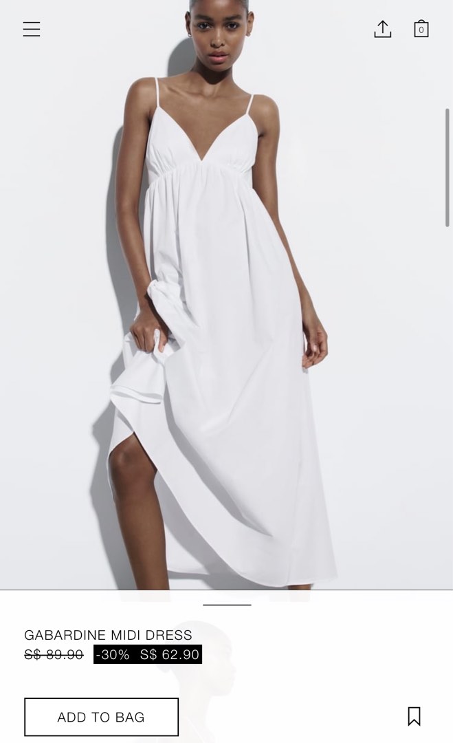 White backless summer top dresses