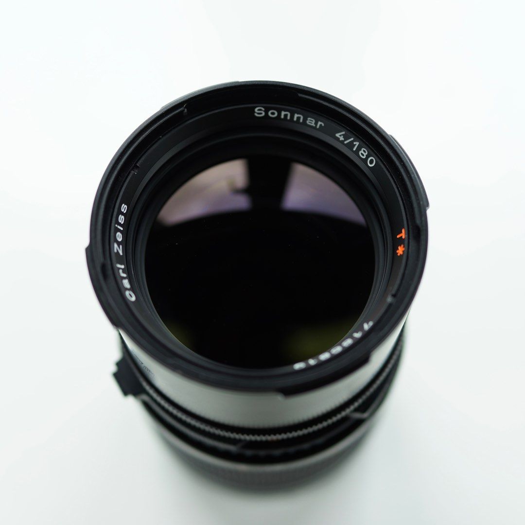 Carl Zeiss Jena 180mm f2.8 Sonnar lens professionally modified to a Hasselblad 1000F mount + Hasselblad rear cap – MW Classic Cameras