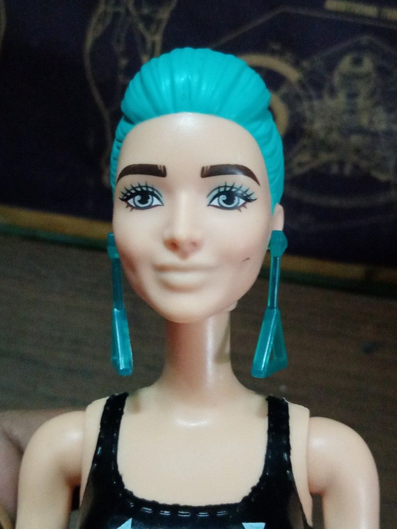 2019 Barbie Green Hair Doll Mattel China on Carousell