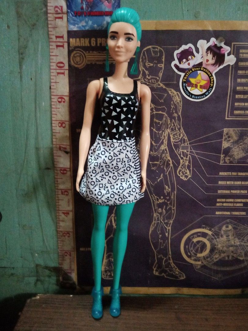 2019 Barbie Green Hair Doll Mattel China on Carousell