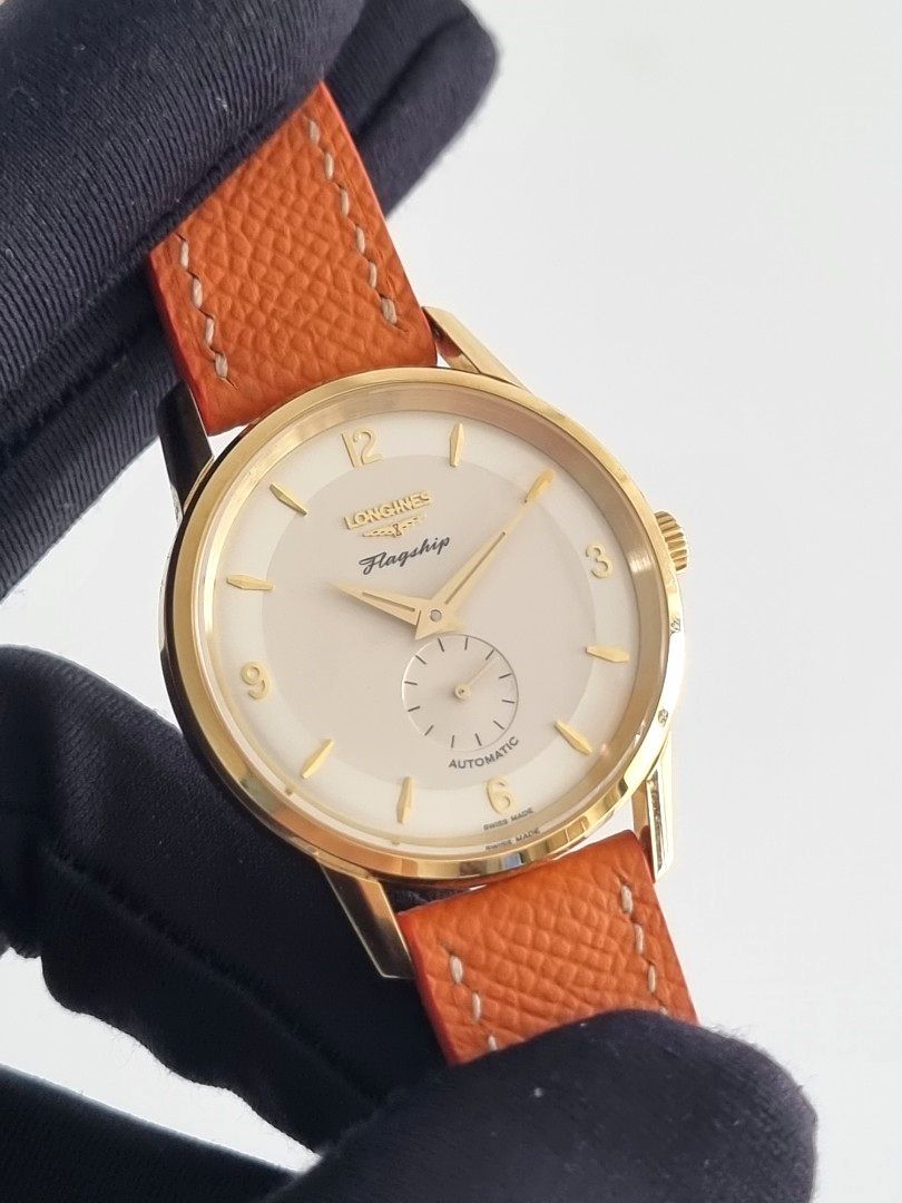 2022] LONGINES FLAGSHIP FLAG SHIP HERITAGE 60TH ANNIVERSARY YELLOW