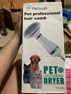 2-in-1 Pet Brush and Blower