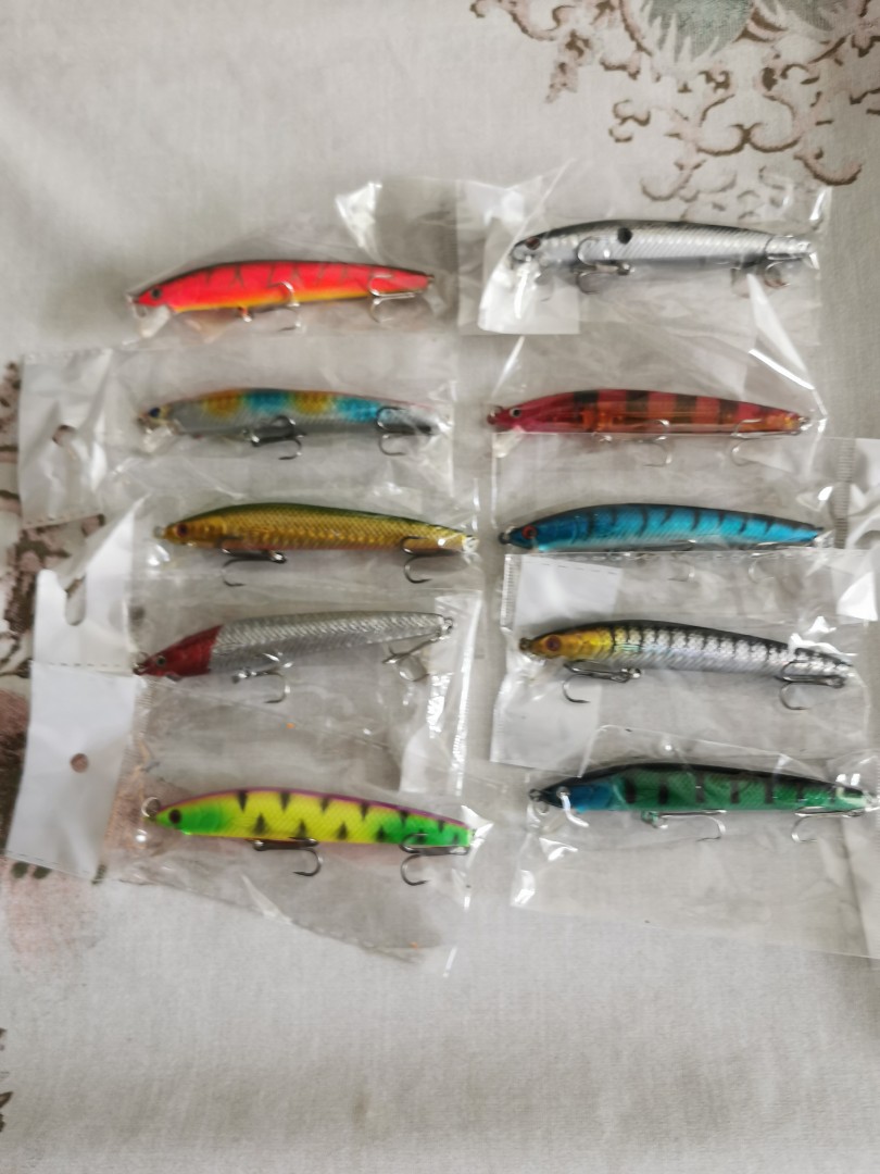 USED MEGA LURES FOR SALE, Sports Equipment, Fishing on Carousell